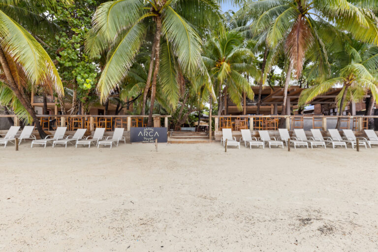 beach side view